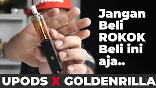 UPODS X GOLDENRILLA DISPOSABLE POD | APAKAH RASANYA SEPERTI PRODUK KONVENSIONAL? | REVIEW & UNBOXING