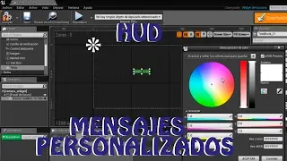 Unreal Engine 4: Tutorial HUD y mensajes personalizados (español)