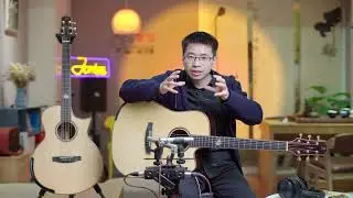 Aosen acoustic guitar Performance  D920C&GA920C