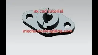 siemens nx modeling 3d cad tutorial part 1