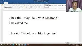 77 dars - REPORTED SPEECH: Modal Verbs and Time Adverbs Change