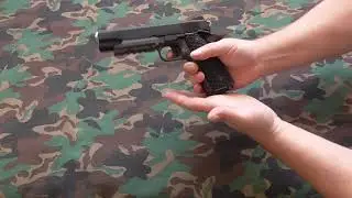 Tokyo Marui NIght Warrior gas GBB & chrono.