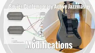 Modifying the Squier Contemporary Active Jazzmaster