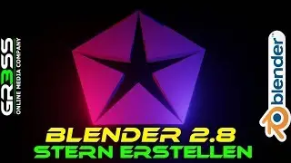 Blender 2.8 Tutorial | Array Modifier | ★Stern oder Zahnrad★ erstellen.