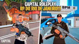 CAPITAL ROLEPLAY - CIDADE FOCADA NO RIO DE JANEIRO EXCLUSIVA! *estilo fivem* - GTA MTA RP