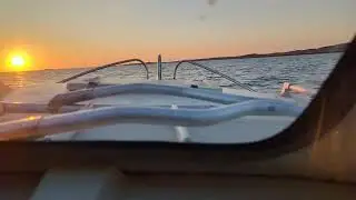 part of the proper maiden voyage of my Polar 22 to her new dock!