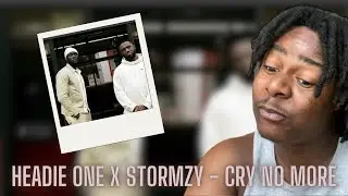 Headie One Ft. Stormzy - Cry No More (Official Video) [REACTION]