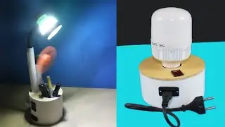 Make 2 Awesome Table Lamp । LED Lamp Idea