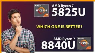 AMD Ryzen 7 5825U vs AMD Ryzen 7 8840U Technical Comparison
