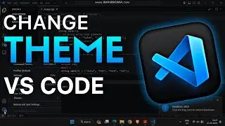 How to change theme in VS Code | Change workspace theme in vs code