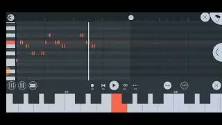 Играю Кусочек ЮРИЯ ШАТУНОВА СЕДУЮ НОЧЬ В fl studio mobile (Юрий Шатунов Седая ночь)