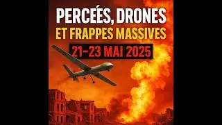 Rapport militaire du 21 au 23 mai 🇷🇺 Percées, drones et frappes massives : 3 jours de guerre totale💥