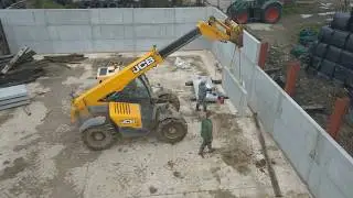 building another silage pit