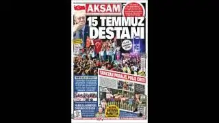 Gazete Manşetleri 17 temmuz 2016