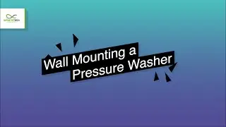 Wall Mounting the Greenworks Pressure Washer