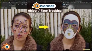 Object Tracking in Blender | Blender 2.9 Object Tracking Tutorial | Face Tracking in Blender