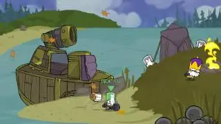 Castle Crashers #4 Я слишком слаб чтобы сломать железную дверь