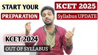 KCET 2025 Syllabus UPDATE | How to prepare for KCET exam 2025? | EDUcare Karnataka