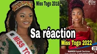 MISS TOGO 2018 ICHABATOU ET SA RÉACTION sur la candidate N°22