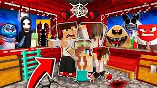 ZAMIESZKALIŚMY W NAJSTRASZNIEJSZYM MIEJSCU W MINECRAFT?! GPLAY & LUMI