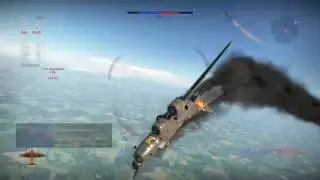 War Thunder B17 death