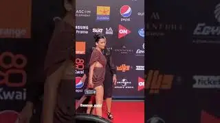 اطلالة أسماء جلال مهرجان جونة يوم رابع