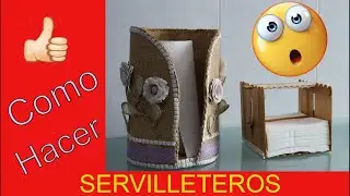 DIY. Hacer servilleteros fáciles