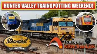 Hunter Valley TrainSpotting Weekend - Maitland Steamfest, 29th/30th April 2023