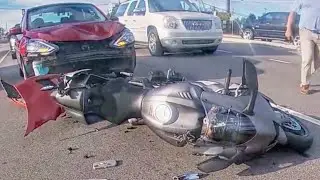 STUPID, CRAZY & ANGRY PEOPLE VS BIKERS 2021 - BIKERS IN TROUBLE [Ep.