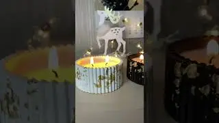 Моя любовь- новогодняя пара! Белая- насыщенный хвойный черная- пряный глинтвейн 💔 #candles #тишина