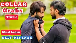 SELF DEFENCE COLLAR GRABS 2 | Raja Tayyab | Road Fight Trick | How to Defend yourself | Taekwondo