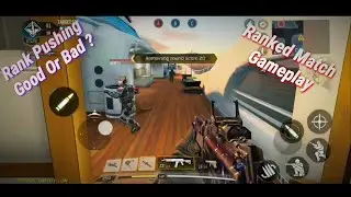 Ranked Match Gameplay in CODM | Rank Pushing on POCO F1 |