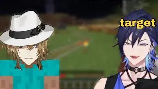 Herobrine prank on Yugo [ NIJISANJI EN | Luca Kaneshiro & Yugo Asuma