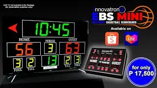 Innovatronix NextGen - EBS Mini Portable Electronix Basketball Scoreboard Controller
