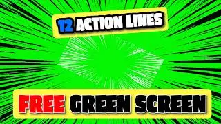 🆓 Free Green Screen 🟢 Chroma key ⚟ANIME SPEED LINES Effect Animation ❌ NO COPYRIGHT ©️ 2024