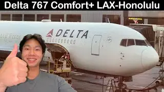 Flying on a plane older than me: DELTA 767 💙✈️