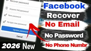 How To Recover Facebook Password Without Email And Phone Number 2023 