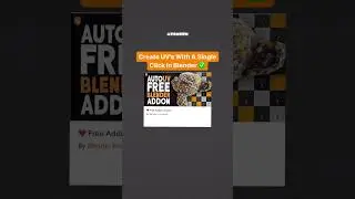 FREE Addons in Blender 3D