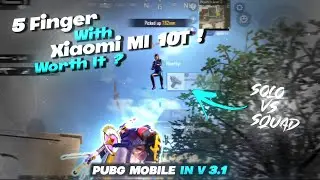 Xiaomi Mi 10T PUBG Test 2024 5 Fingers + Full Gyro | NEW UPDATE In v3.1 | Pubg Mobile Gameplay #2