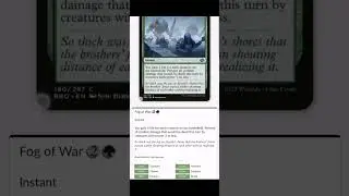#MagictheGathering Let's Generate a Random Card & Rate its Play Value (no. 100th!) #Mtgshorts