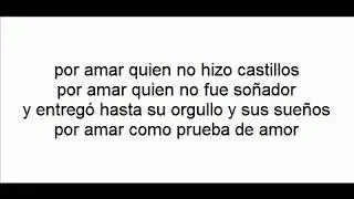 Por amar se da todo marc anthony con letra