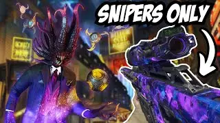 Can I Beat Shadows of Evil Using Only Sniper Rifles?!