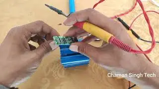Diy Lithium-ion 3s Battery 11.1v Homemade #viral #toprank #lithium #solar  @chamansinghtech7853