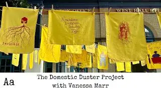'Stunning Embroidery Exhibitions' (No:10) | The Domestic Duster Project with Vanessa Marr