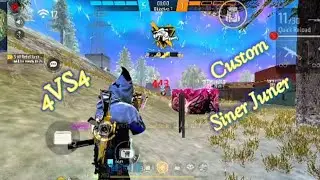 Free Fire Custom How To Custom 4vs4 Siner Juner Gameplay