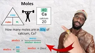 How to calculate moles [GCSE Chemistry]