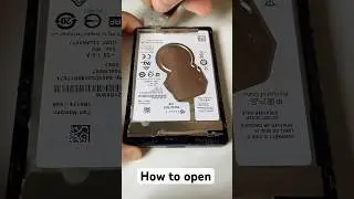 How to open a Seagate USB portable hard drive for data recovery repair