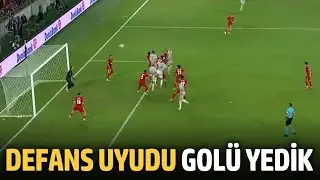 Defans uyudu golü yedik