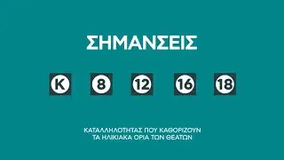 STAR - Επεξήγηση συμβόλων καταλληλότητας (2023-2025)