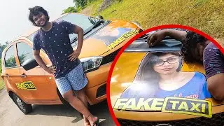 We turned our car into a FAKE TAXI